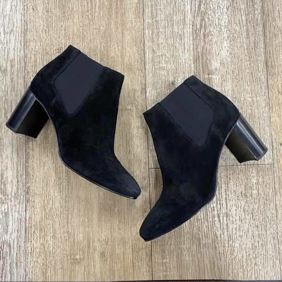 rag & bone Aslen bootie in Black Suede 5 - Picture 4 of 4